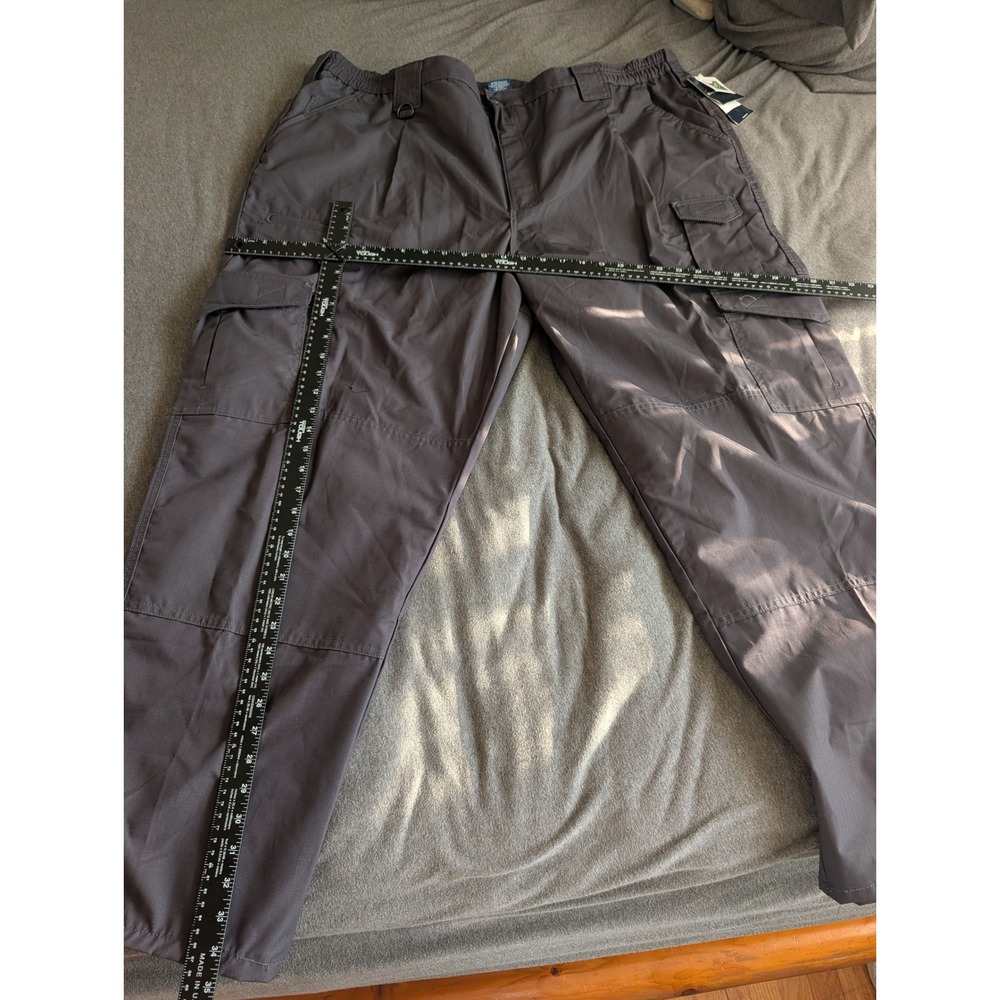 Propper Mens Lightweight Tactical Pants Grey Ripstop Teflon Size 50 x 32 Inseam